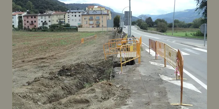 Millores a la canalització de gas del barri de Sant Antoni