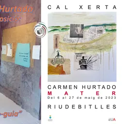 Presentació de Carmen Hurtado Pérez explicant la seva exposició: “MATER” - episode art