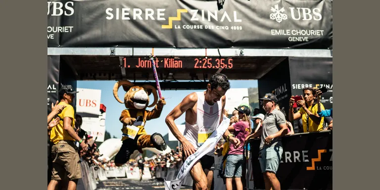 Kilian Jornet bat un nou rècord de temps a la mítica Sierre-Zinal
