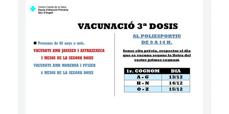 El certificat COVID es pot descarregar a través del portal de vacunació sense haver-se de donar d'alta a La Meva Salut