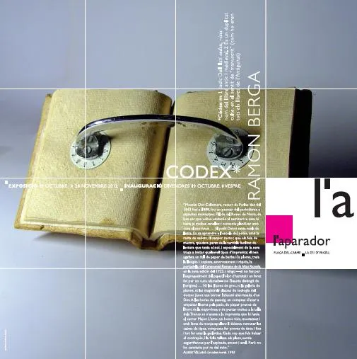 Ramon Berga presenta una exposició sobre llibres