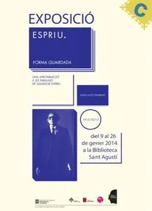 La Biblioteca de Sant Agustí presenta una exposició sobre Salvador Espriu