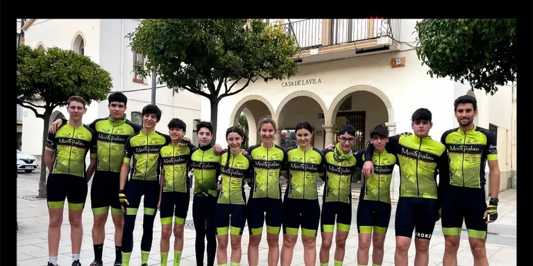 L'equip de competició BTT del Montpalau Team inicia a tot pedal l'Open Girona de la Lliga Catalana
