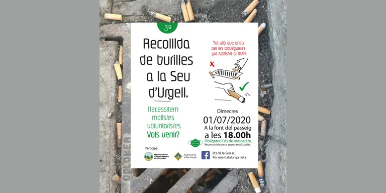 Nova recollida de burilles a la Seu d'Urgell