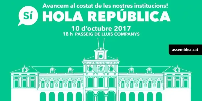 L’ANC d’Arenys fa una crida perquè tothom es manifesti aquesta tarda davant del Parlament