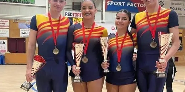 El Club Patinatge Torredembarra suma dos ors en el Campionat de Catalunya de Parelles de Dansa