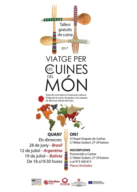 Tallers a la Seu per conèixer cuina d'altres països