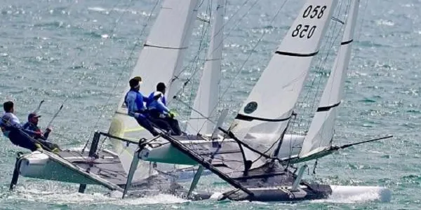 Oriol Nuet i Àlex Bargalló es proclamen campions de Fórmula 18 en el Campionat de Catalunya de Catamarà