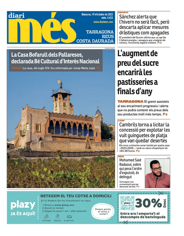 T'expliquem les portades dels diaris del territori d'aquest 19 d'octubre