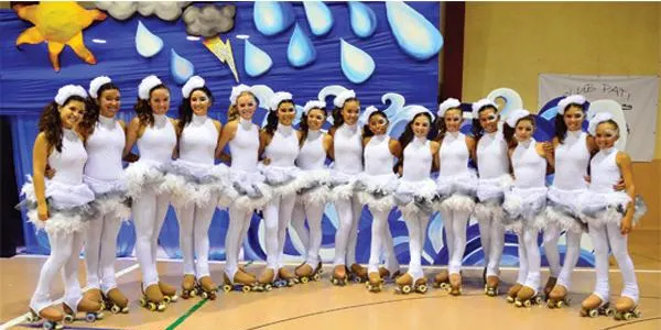 El Club Patí de Roda de Berà celebra el XIXè Gran Festival de Patinatge Artístic