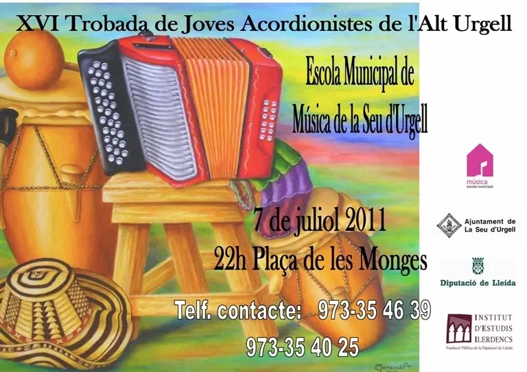 La Seu celebra la 16a Trobada de Joves Acordionistes de l'Alt Urgell