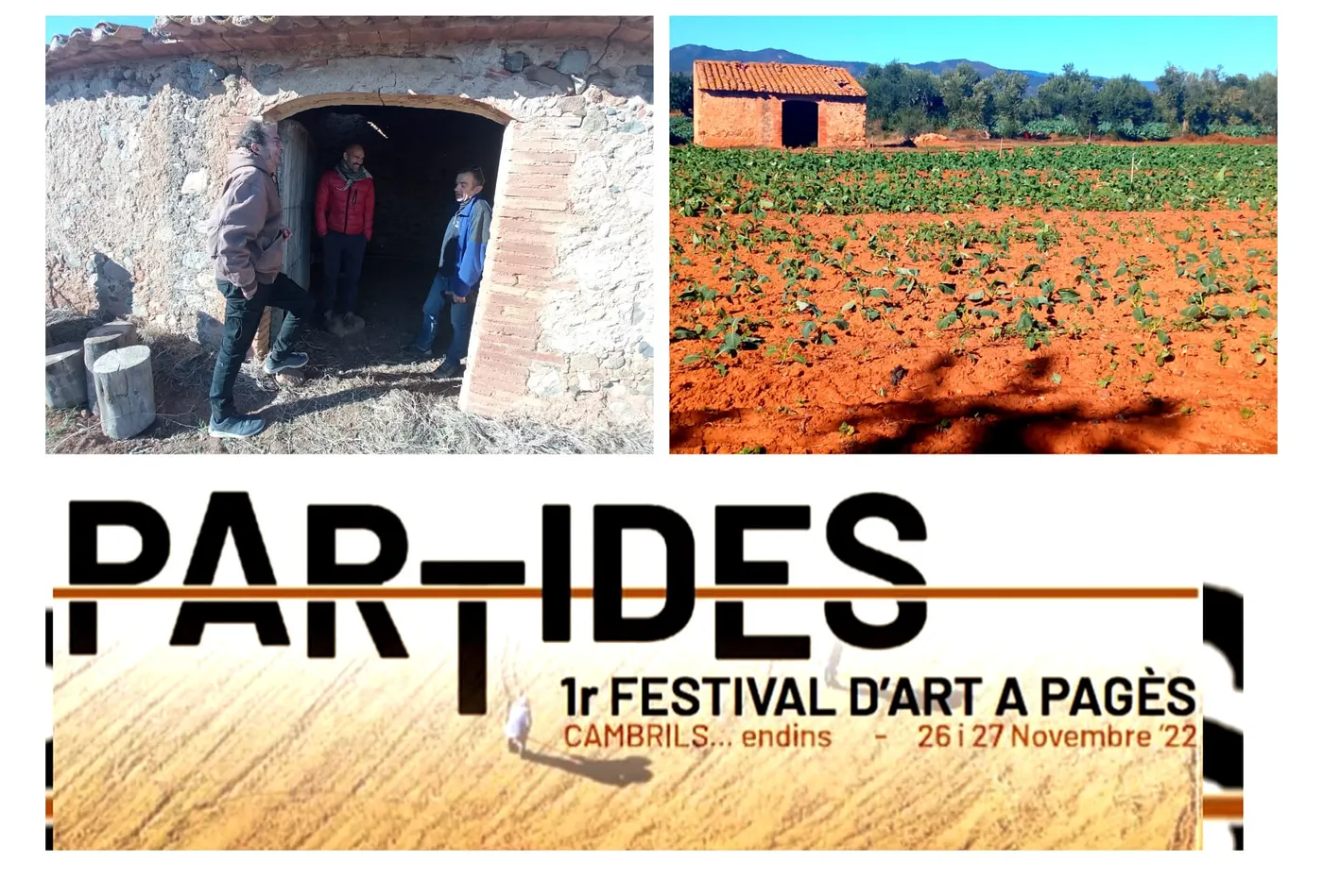 Aleix Antillach: “El Festival Partides és un experiment que vol maridar l’art contemporani i l’agricultura”