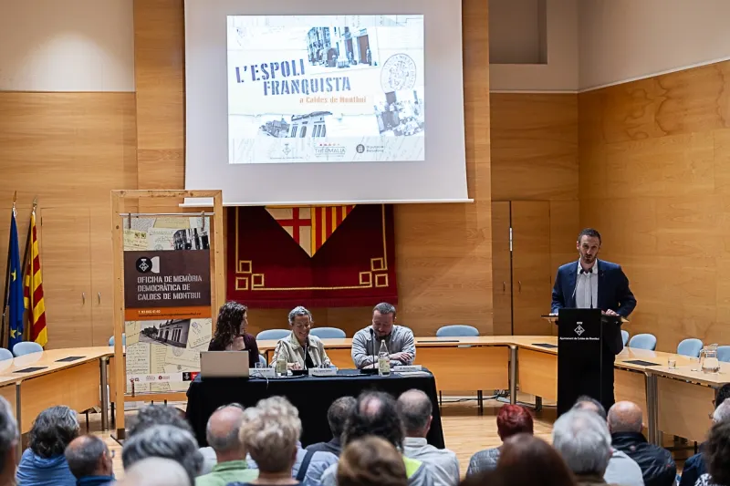 Es presenta la fase final de l’estudi sobre l’espoli franquista a Caldes