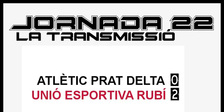 A PEU DE CAMP - JORNADA 22 dissabte