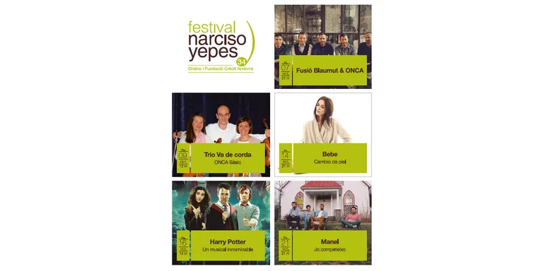 A la venda les entrades per al 34è Festival Narciso Yepes Ordino i Fundació Crèdit Andorrà