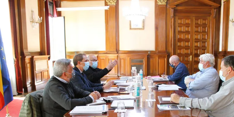 Reunió per analitzar el projecte del Canal d'Urgell per optar als fons europeus Next Generation