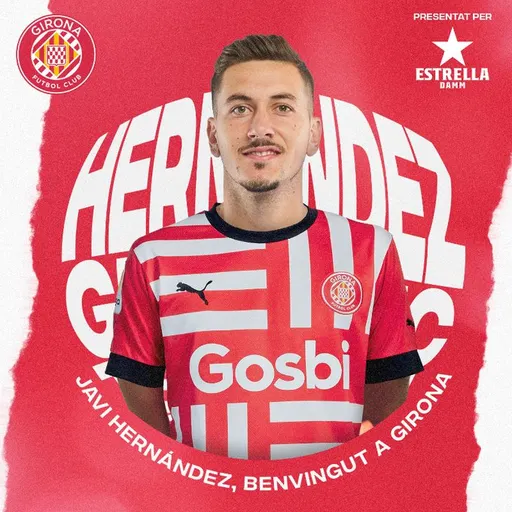 Presentació nou jugador del Girona FC Javi Hernández