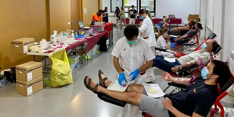Rècord a la jornada de donació de sang de la Seu d'Urgell, amb 79 extraccions