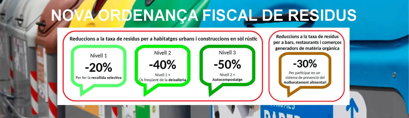 Els que separin escombraries paguen menys