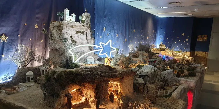 El Pessebre Monumental llueix de nou a l’Oficina de Turisme