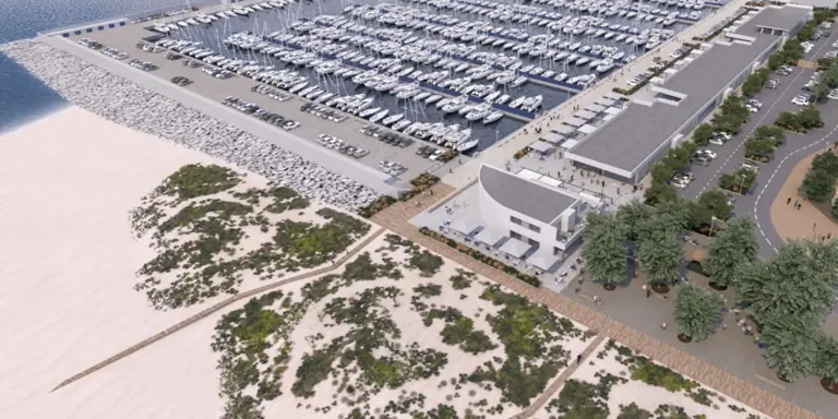 Continuen les obres de millora al Port de Torredembarra