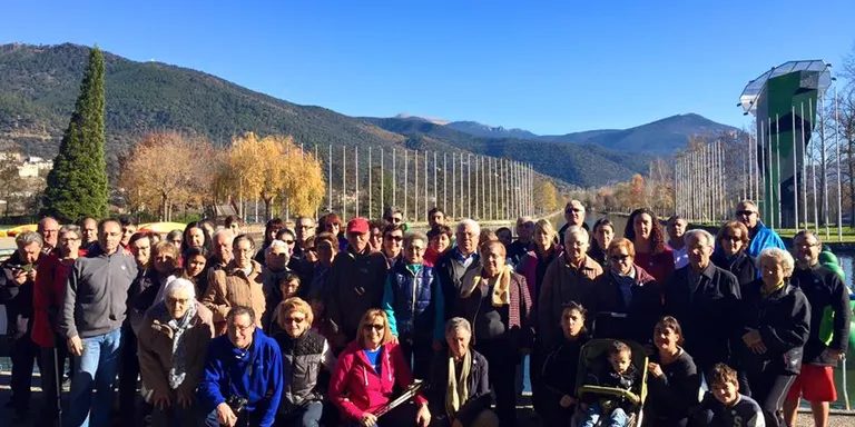 Una setantena de persones participen a la caminada amb motiu del Dia Mundial de la Diabetis