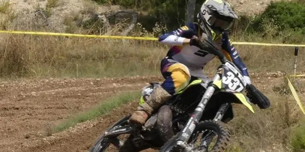 El catllarenc Bruno Miró fa segon en la quarta prova del Campionat de Catalunya de Motocròs a Salomó