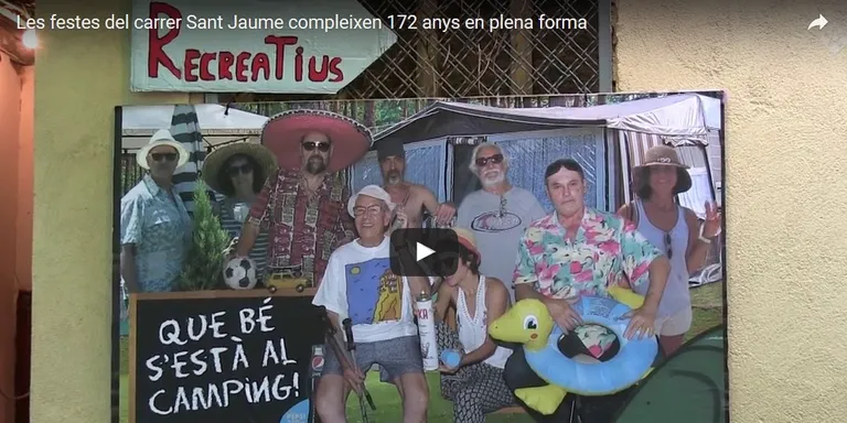 Les festes del carrer Sant Jaume compleixen 172 anys en plena forma