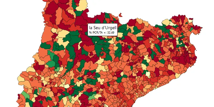 Diagnosticats 224 nous positius de COVID-19 aquesta setmana passada a l'Alt Urgell