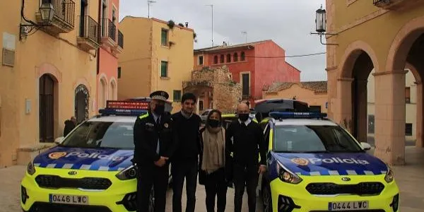 Nous cotxes més equipats, més visibles i menys contaminants per a la Policia Local d'Altafulla