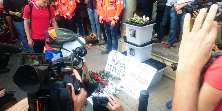 Entitats i partits sobiranistes fan un seguit d'actes commemoratius de l'1 d'octubre a Pineda