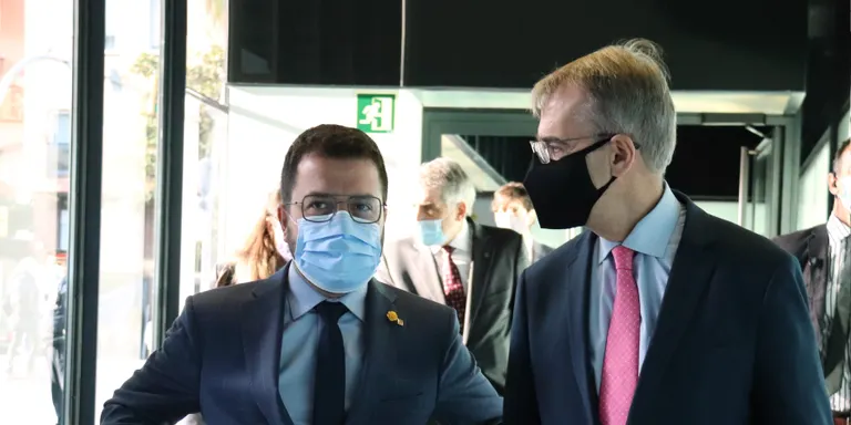 Aragonès defensa que els pressupostos són "els més expansius dels darrers anys" gràcies al "salt qualitatiu" en inversió