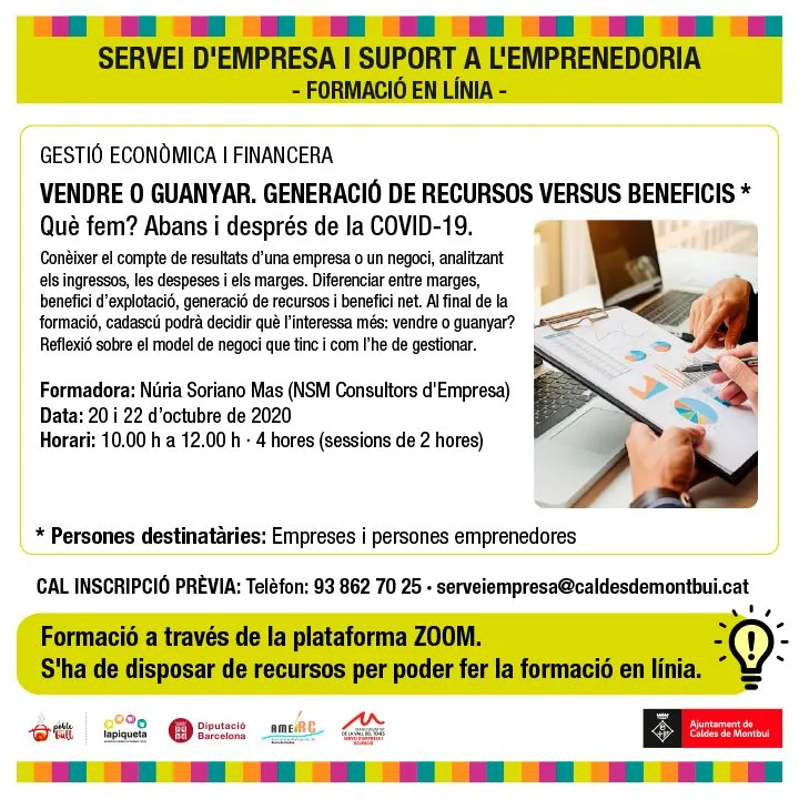 Continuen les propostes formatives impulsades per l'Ajuntament