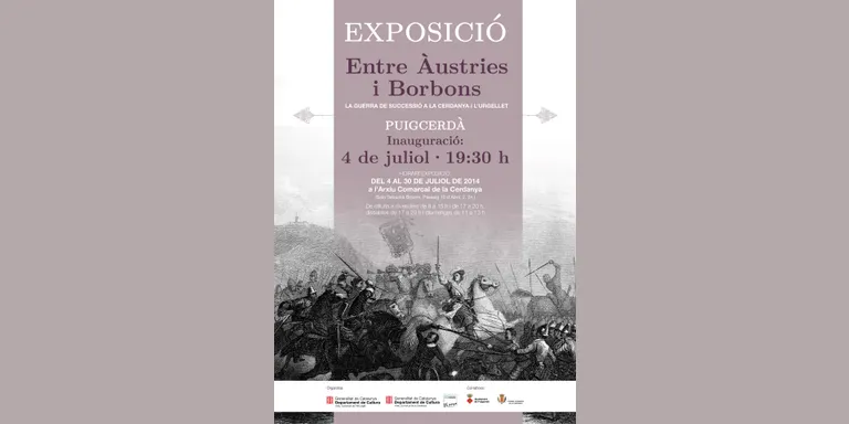 L'exposició 'Entre Àustries i Borbons, la Guerra de Successió a la Cerdanya i l'Urgellet' s'inaugura a Puigcerdà