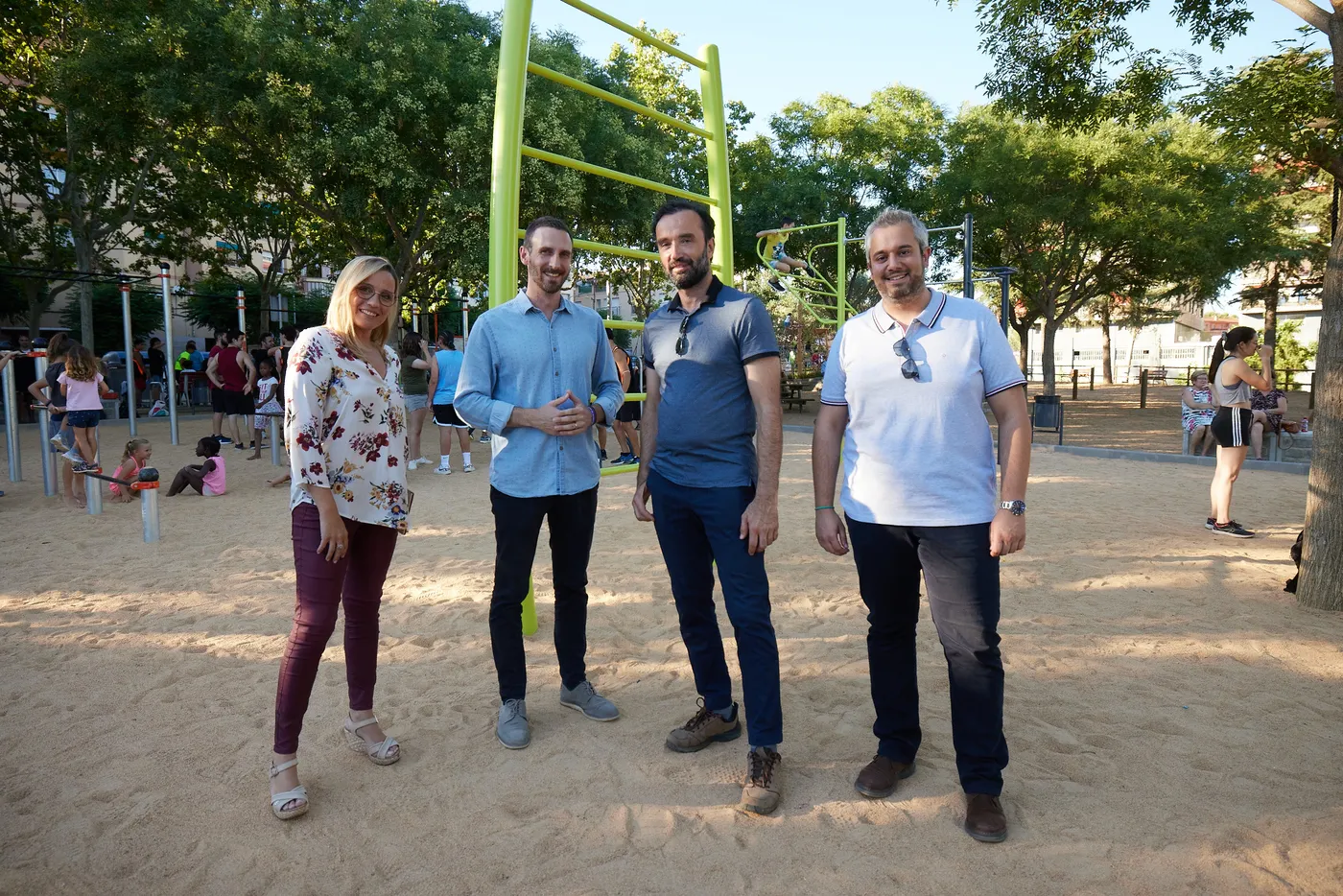 L'Ajuntament reforma i actualitza tres parcs del Bugarai que havien quedat obsolets