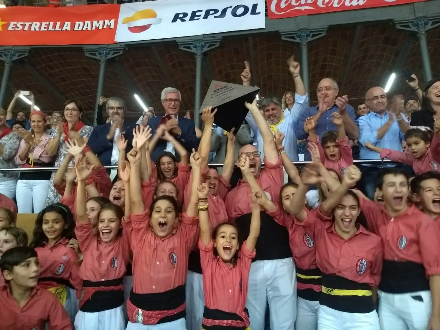 La Colla Vella dels Xiquets de Valls guanya el XXVII Concurs de Castells de Tarragona