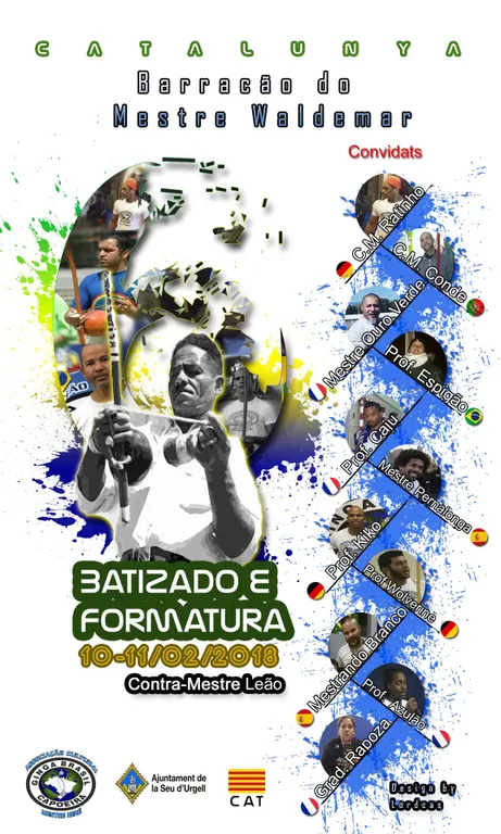 La 6a Trobada Internacional de Capoeira s'organitza a la Seu d'Urgell