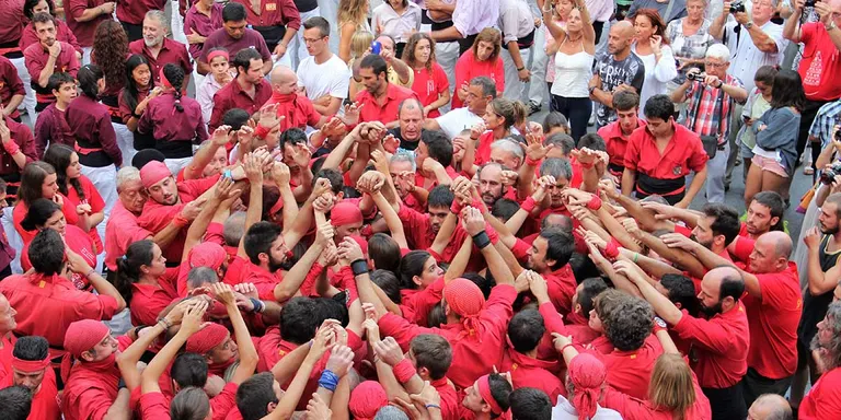 Els Castellers de l'Alt Maresme volen bastir el 5d7 per la Festa Major