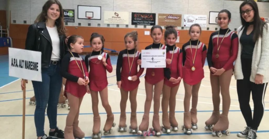 Les patinadores pinedenques estrenen nous discs per la nova temporada