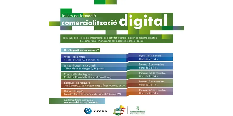 La Seu acollirà un taller de formació per millorar la comercialització digital del sector turístic