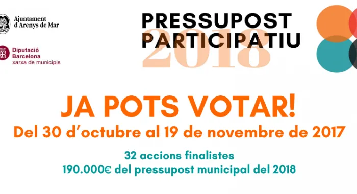Més de 600 arenyencs ja han votat en el Procés Participatiu