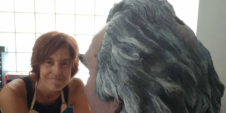 'Lo Guino', el nou capgròs en homenatge a Josep Guinovart que es presentarà aquesta Festa Major