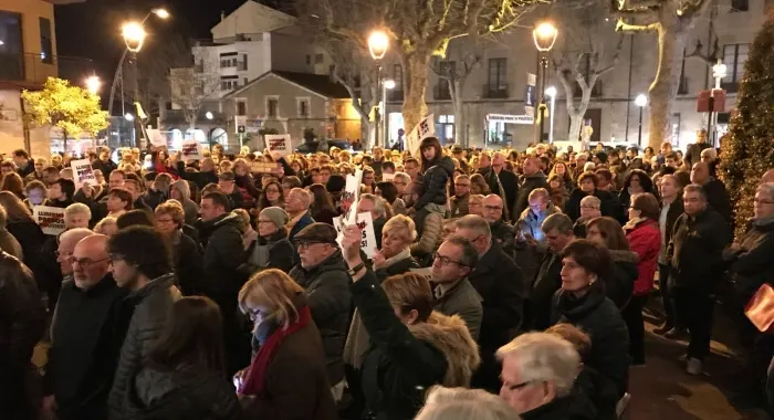 La plaça s'ha omplert de gom a gom aquest vespre