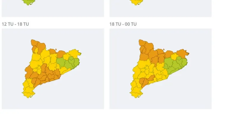 Activen el pla VENTCAT en fase d'alerta per fortes ventades