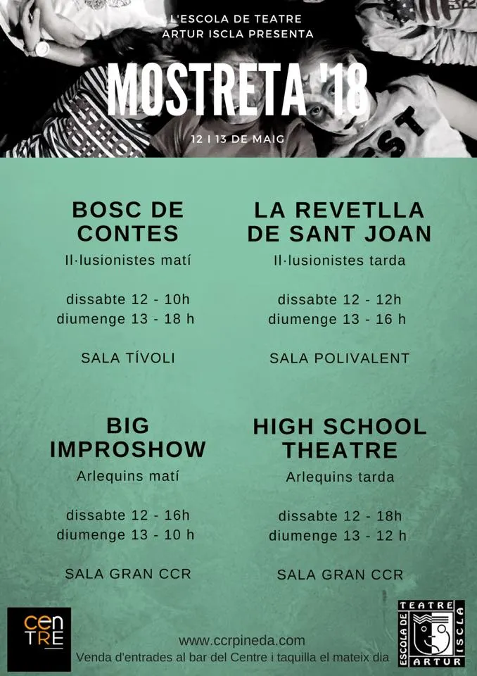 'La Mostreta' del CCR porta a escena quatre espectacles
