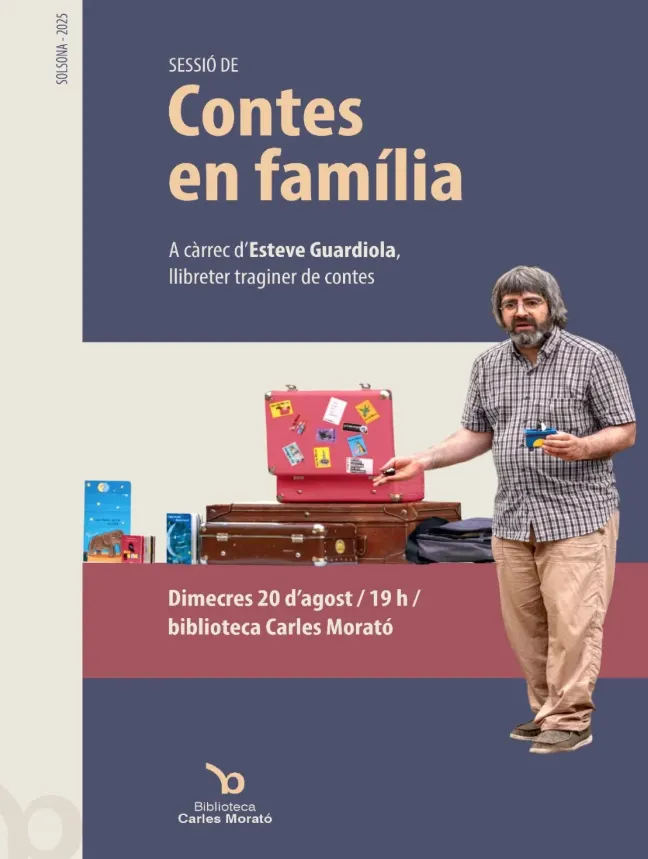 La Biblioteca Carles Morató programa una nova sessió de contes en família