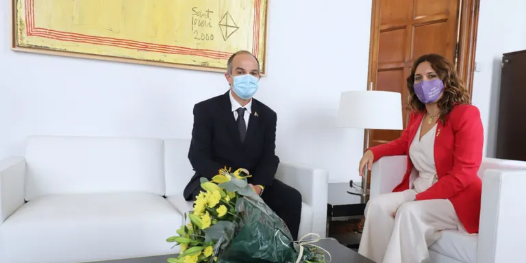 Vilagrà rep Turull a Palau: "Mai no podrem agrair el que va fer"