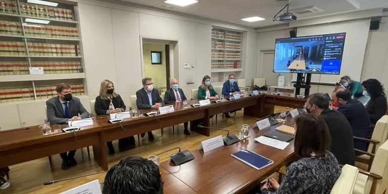 Joan Talarn, president de la Diputació de Lleida, demana actuar a la carretera N-260 per millorar les connexions pirinenques