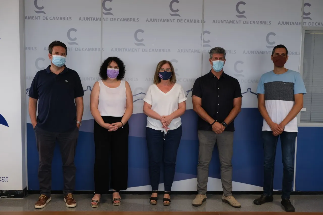 La presidenta del Consell Comarcal del Baix Camp realitza una visita institucional a Cambrils