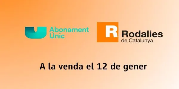 Ja es poden comprar els abonaments únics estatals de transport